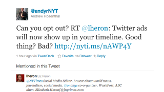 Illustration for article titled Stop Whining: Ads in Twitter Are Awesome